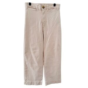 Marine Layer Blush Pink Wide Leg Crop Pants Jeans size 4